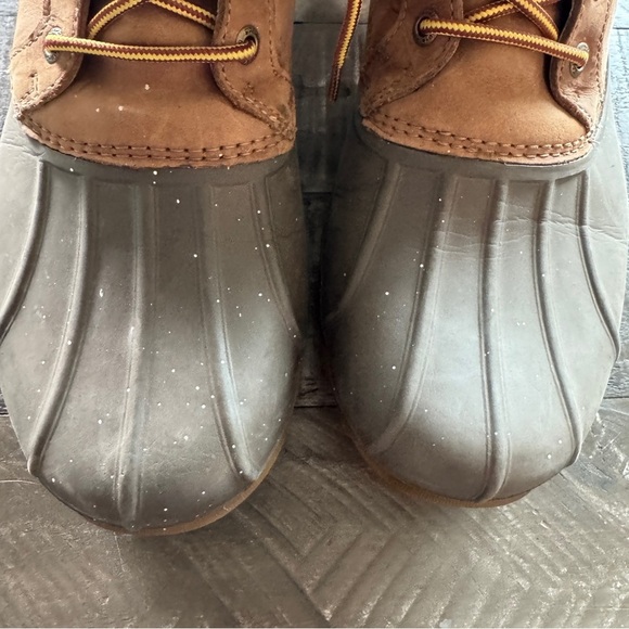 Sperry Men's Avenue Duck Boots - Tan/Brown STS12126 Size 9.5 Outdoor Hiking - Picture 3 of 10